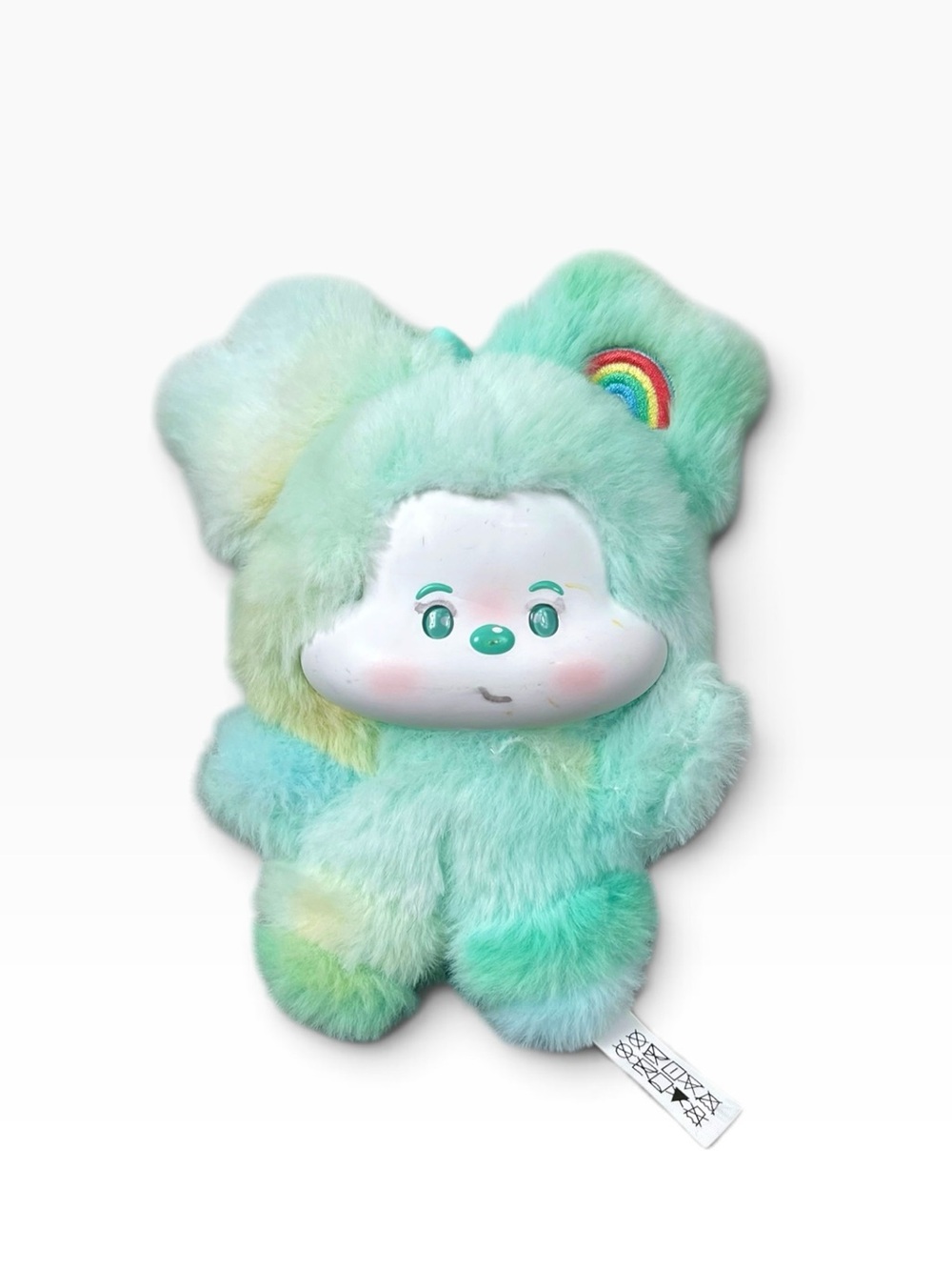Plush Mint Rainbow Bear Toy - Soft Kids Plush